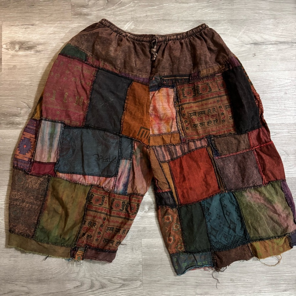 Gardenbelle Boho Patchwork Colorblock 70s Hippie … - image 2